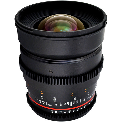 Rokinon 50mm T1.5 AS UMC Cine DS Lens for Canon EF Mount