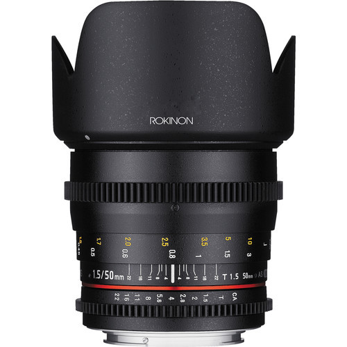 Rokinon 50mm T1.5 AS UMC Cine DS Lens for Sony E-Mount | MojoComputers
