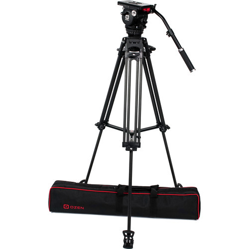 OZEN 75CF2 75mm Carbon Fiber Tripod & Agile 8 Fluid Head System (E-Z-Load)