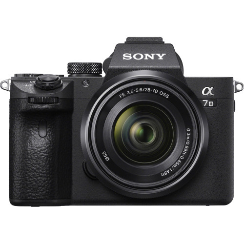 Sony a7 III Mirrorless Camera - Front View