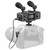 CaMixer On-Camera Audio Adapter & Mixer with Dual Microphones & XLR for DSLR, Mirrorless & Video Cameras - Front View