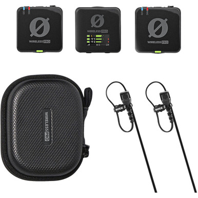 RODE Wireless PRO ＋ Lavalier II セットA RODE Wireless PRO 2-Person Clip-On Lavalier Microphone System – USA