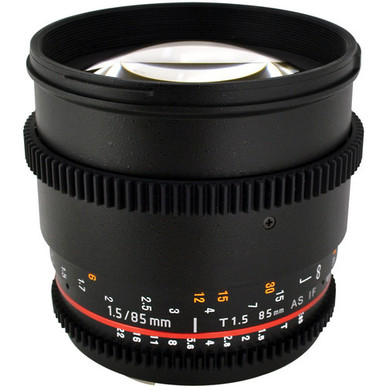 Rokinon 85mm T1.5 Cine Lens for Canon EF | MojoComputers USA