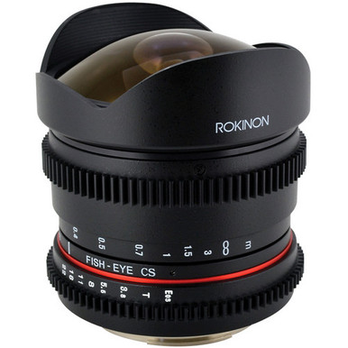 Rokinon 8mm T3.8 Fisheye Cine Lens for Canon | MojoComputers