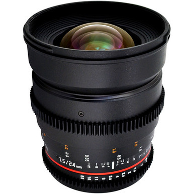 ROKINON 24mm T1.5 ED AS IF UMC-Ⅱ Eマウント Rokinon 24mm T1.5 Cine ED AS IF UMC Lens for Sony E Mount