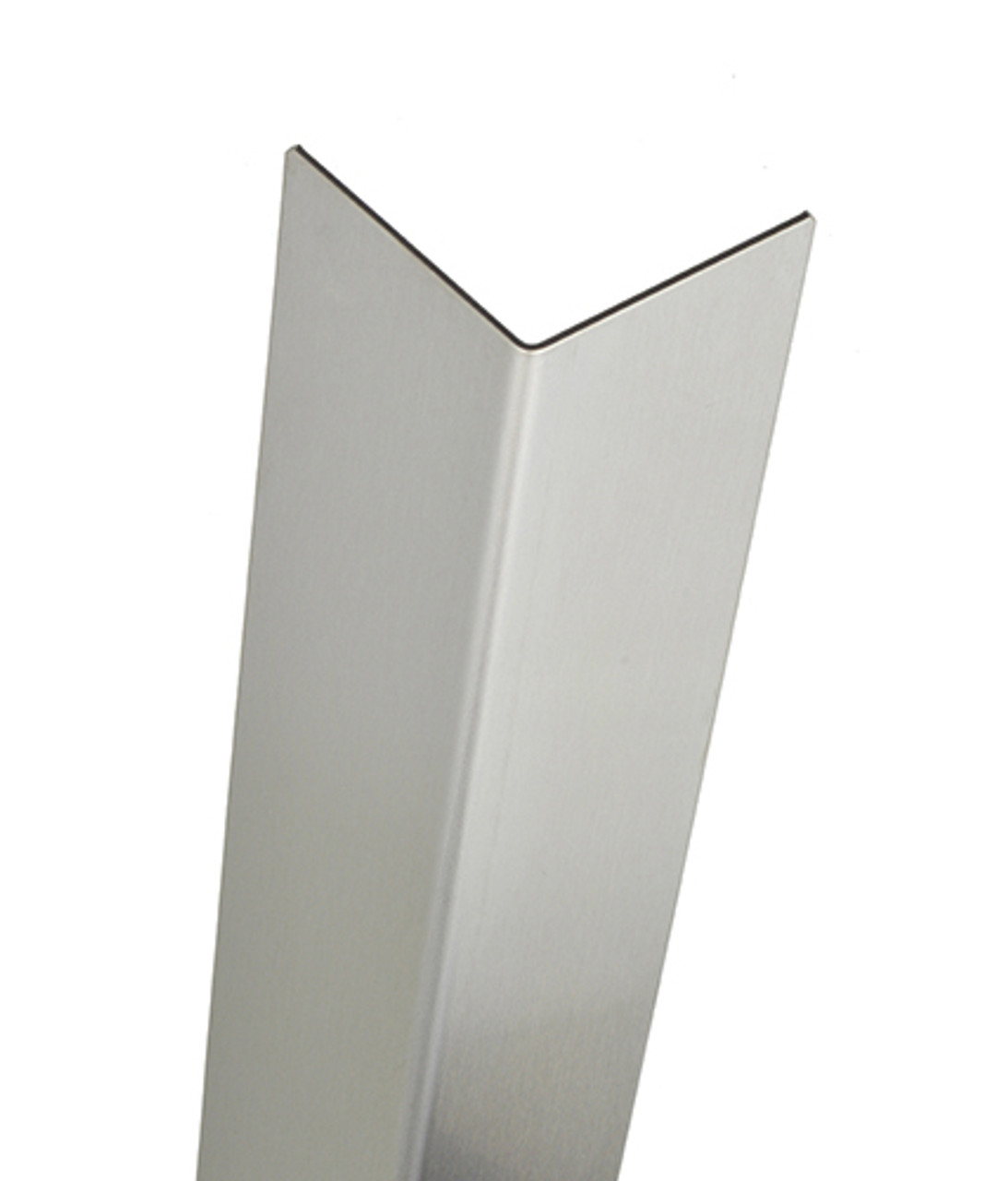 3/4 x 3/4 x 48 x 16 Gauge Stainless Steel Corner Guard, #4 Finish