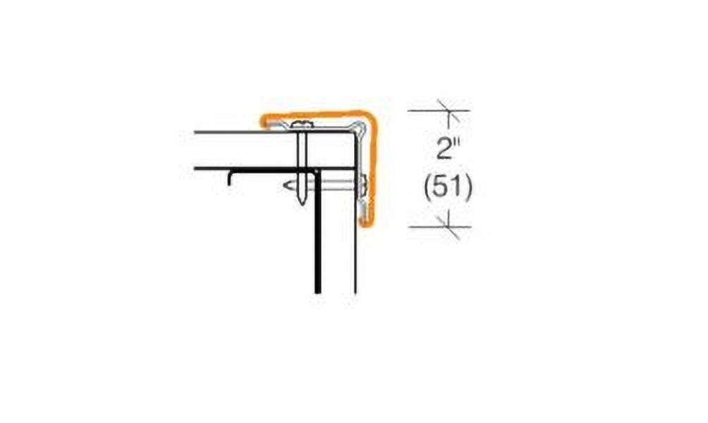Pawling | 10ft x 2in, 90 Deg - CG-20 Surface Mo...