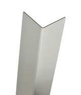 Stainless Steel Corner Guard, 96in x 1.5in, 16 ga, 90 Degree, Basic, Type 304, Satin 4 Brushed Finish