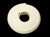 Edge Cushion -  12 foot - 1 inch sides (Inside Dimension) - Roll in Poly Bag  - Ivory