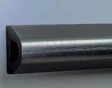 inDin  Shape Extruded Rubber Bumper, Undrilled, 6ft length x 6in height x 6in depth