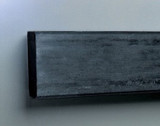Extruded Rubber Bumper, Undrilled, 4-1/2in High x 3-1/2in deep 12ft length x 4-1/2in height x 3-1/2in deep