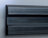 Heavy Duty Extruded Rubber Bumper, Undrilled, 2in deep x 9in High 6ft length x 2in deep x 9in height