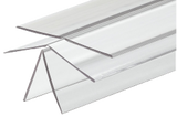 48in x 1in x 1in, .042in Thick, Clear, Durable, Plastic Corner Guard w/Self-Stick Tape & ADJUSTABLE HINGE, FITS ANY ANGLE!