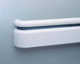 6.25in x 144in, Pawling BR-400P-Series, PVC Free, Handrail with Aluminum Retainer