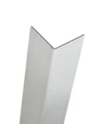Aluminum Corner Guard, 48in x 3.5in x 3.5in, 060 ga, 90 Degree, Basic, Type 5052, Satin 4 Brushed Finish