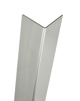 Stainless Steel Corner Guard, 36in x 1.5in x 1.5in, 16 ga, 90 Degree, Basic, Type 304, Mirror 8 Polished Finish