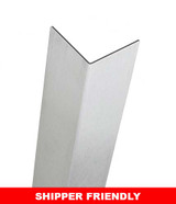 94in x 0.5in x 0.5in - 90 Degree, .080, Type 5052, Brushed Aluminum Corner Guard
