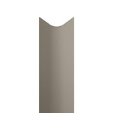 9ft x 2in, 90 Degree BullNose, Rounded - Rigid Vinyl Bullnose Corner Guards - Textured with Self-Stick Tape - InPro