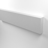 NuTree Wall Guards - 1 1/2in x 9 1/2in x 12ft Dove Gray