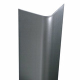 24'' x 2.5'' x 2.5'' - 90 Deg Bullnose, 18ga, Type 304, Satin #4 (Brushed) Finish, Stainless Steel Corner Guard