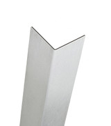 120" x 4'' x 4'' - 90 Degree, .080, Type 5052, Brushed Aluminum Corner Guard