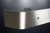 3 1/4in x 4in, CRS-104-TBSH Stainless Steel Steri-Guard Crash Rails - Pawling