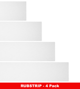 8ft x 8in - 4-Pack - .040 - Rubstrip - 40 LF - CSGroup - QuickShip Common Colors