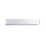 4in - Custom Width, Aluminum Crash Rail with Extended Mount Brackets and 2in Radius Cut Ends (ECR-6S/6SF) - CS Group