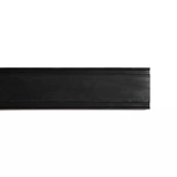7.69in × Custom Width, Heavy-Duty Black EPDM Rubber Industrial Bumper with Mechanical Fasteners, Aluminum Accent Strip, and Optional Reflective Insert (HB-60B) – CS Group