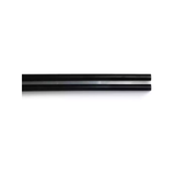 2.38in - Custom Width, Heavy-Duty Black EPDM Rubber Industrial Bumper with Mechanical Fasteners and Aluminum Accent Strip (HB-60B) - CS Group