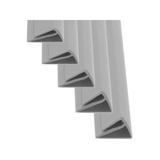 0.040in Thick Acrovyn® Outside Corner Trim for Wall Coverings - 5 Pack - CS Group