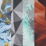 4ft - 8ft, 0.040in Thick PVC-Free Acrovyn® Suede Texture Reverse-Printed Sheet - Adhesive Mount - CS Group