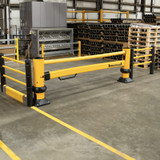 96in McCue SafeStop ForkLift Gate