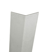 120in x 1in x 1in - 135 Degree, .125, Type 5052, Brushed Aluminum Wall Corner Guard - 135 Degree