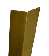 94in x 0.75in x 0.75in - 135 Deg, 063, Unlacquered, Mirror #8 (Polished) Finish, Brass Corner Guard - 135 Degree