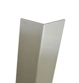 96in x 2.5in x 2.5in - 135 Deg, 18ga, Type 304, Satin #4 (Brushed) Finish, Stainless Steel Corner Guard - 135 Degree