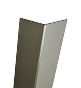 24in x 1in x 1in - 135 Deg, 16ga, Type 304, Mirror #8 (Polished) Finish, Stainless Steel Corner Guard - 135 Degree