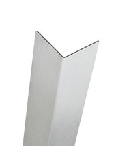 1 Brushed Steel Angle Corner Stair Guard 24/" x 1.5/" x 1/" HEAVY DUTY 16 Gauge VG