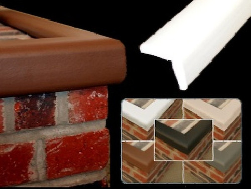12.5ft Hearth Pad Kits with Adhesive Tape -  2 10in x 20in Corners and 90in of pad - Ivory