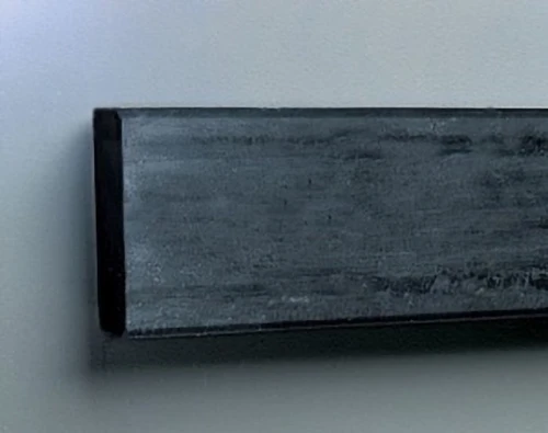 Extruded Rubber Bumper, Undrilled, 5in High x 2in deep 4ft length x 5in height x 2in deep