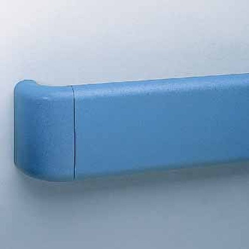 5 1/2in x 144in, Pawling BR-500P-Series, PVC Free, Crash Rail Type Handrail with Aluminum Retainer