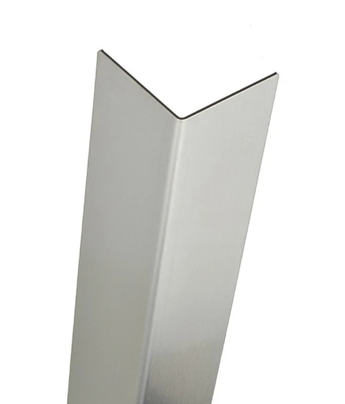 108in x 2in x 2in - 90 Deg, 16ga, Type 304, Satin #4 (Brushed) Finish, Stainless Steel Corner Guard