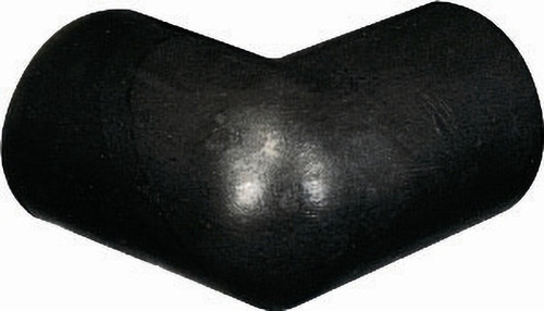 2-D Corner Guard Protector, 1.88in x 1.5in, Black