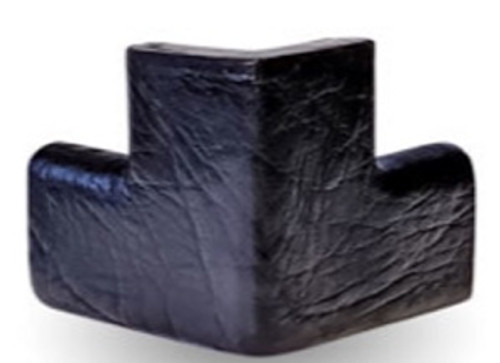 3D Small Black foam Corner Piece (ideal with E Foam Guard), self-adhesive 3D Small Black foam Corner Piece (ideal with E Foam Guard), self-adhesive