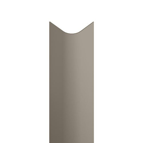 8ft x 2in, 90 Degree BullNose, Rounded - Rigid Vinyl Bullnose Corner Guards - Textured with Self-Stick Tape - InPro