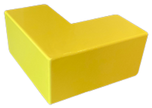 6.5" x 6.5" x 3" - 3-Sided TarpSaver Corner Guard, Safety Yellow with Magnetic Adhesion 6.5" x 6.5" x 3" - 3-Sided TarpSaver Corner Guard, Safety Yellow with Magnetic Adhesion