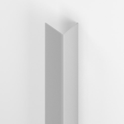 8ft x 2 1/2in, 90 Deg - Clear Corner Guards - InPro 8ft x 2 1/2in, 90 Deg - Clear Corner Guards - InPro