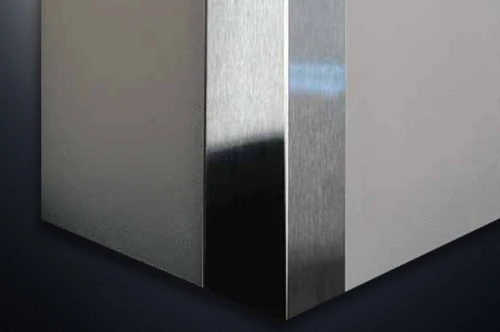 10ft x 2in, 90 Deg - CG-72S Flush Mounted Stainless Steel Corner Guard - Pawling