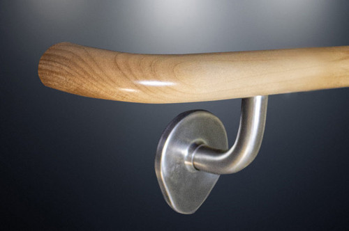 12ft x 5 1/16in - BR-5EW Wood Handrail - Pawling 12ft x 5 1/16in - BR-5EW Wood Handrail - Pawling