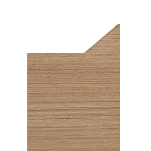 8ft x 3in, 135 Deg - Rigid Woodgrain Vinyl Corner Guards - InPro 8ft x 3in, 135 Deg - Rigid Woodgrain Vinyl Corner Guards - InPro